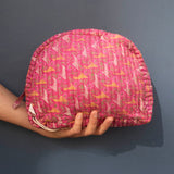 Moon Pouch Silk Saree L - 25