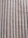 Kimono Blockprint Nude Stripe