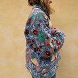 Suzani Jakke - Blue Grey