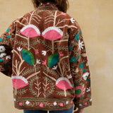 Suzani Jakke - Chestnut Brown