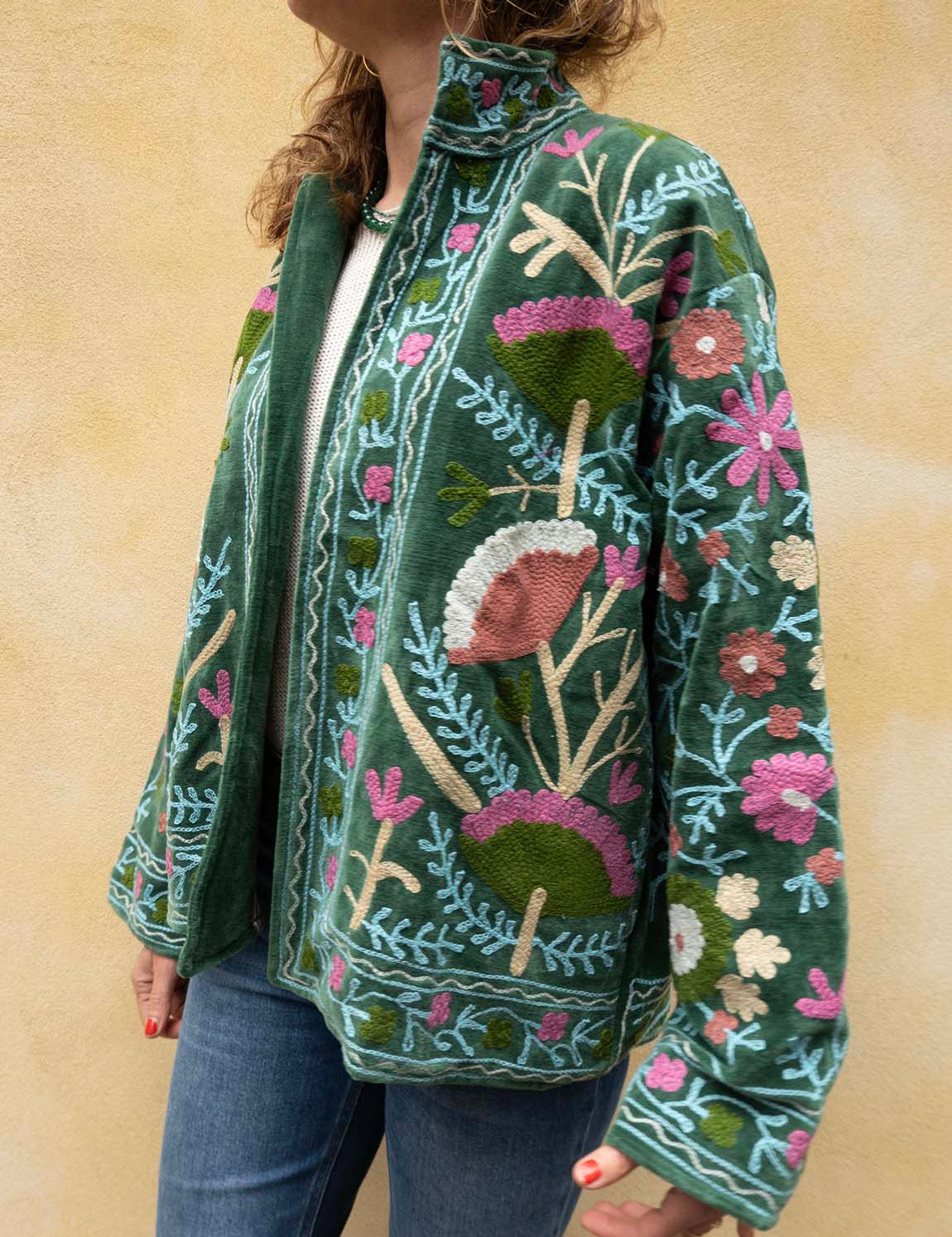 Suzani Jakke - Green