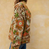 Suzani Jakke - Khaki Brown