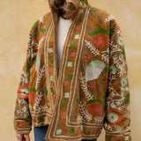 Suzani Jakke - Khaki Brown