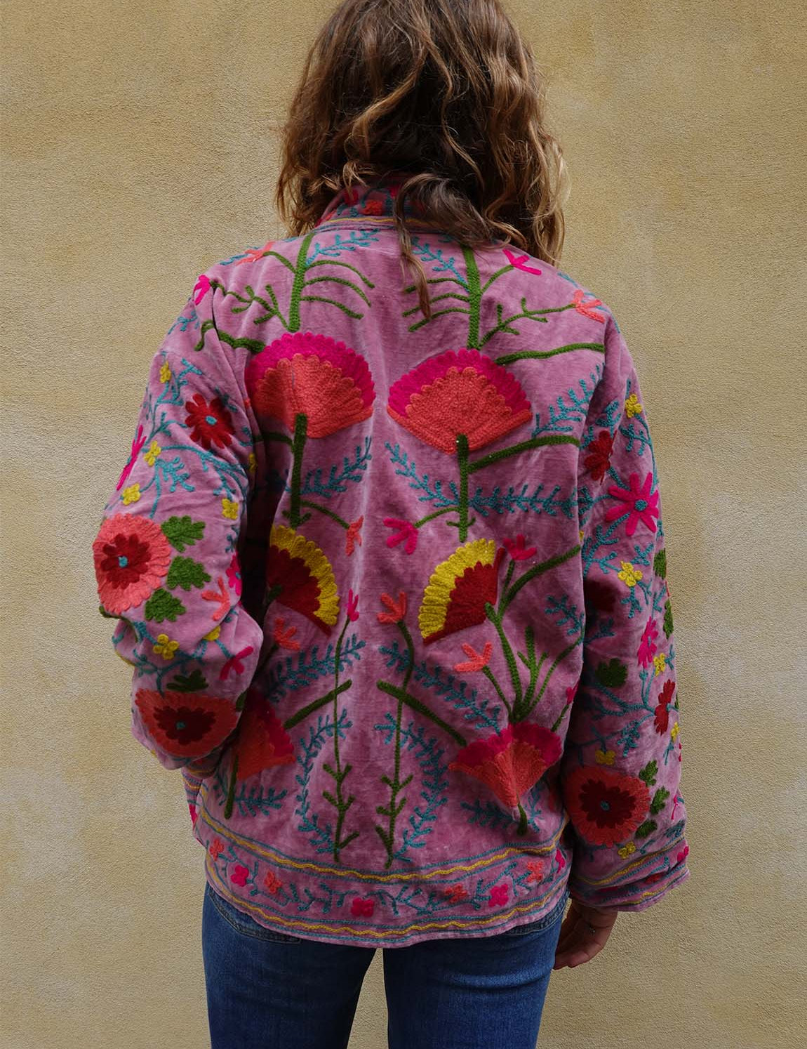 Suzani Jakke - Old Rose