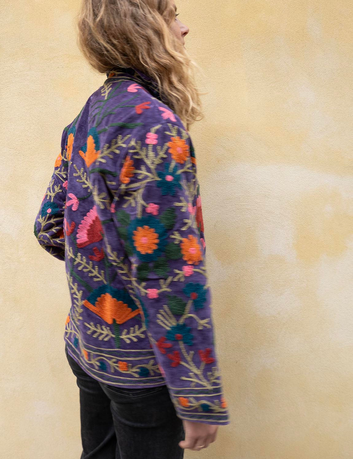 WS Suzani Jacket - RRP 1299, - Deep Purple