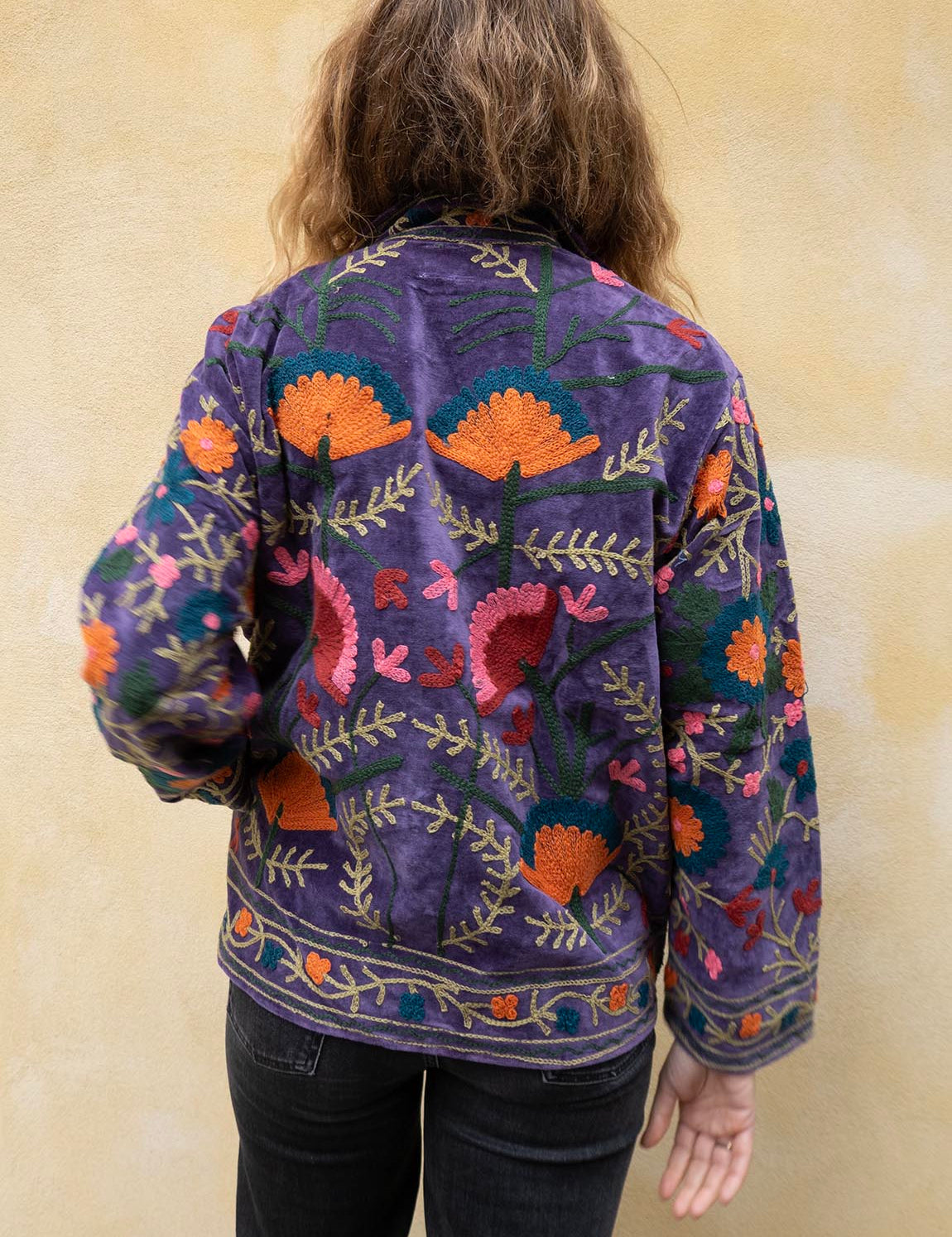 WS Suzani Jacket - RRP 1299, - Deep Purple