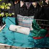 Indian kantha bedspread - 864