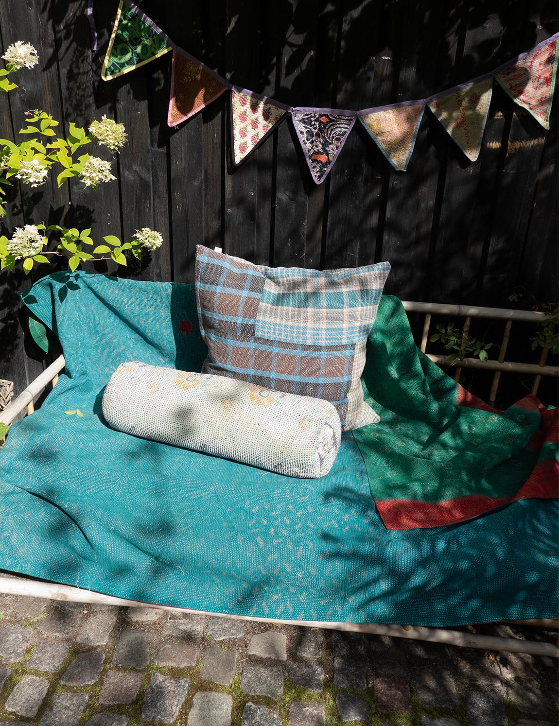 Flagline Kantha - Purple