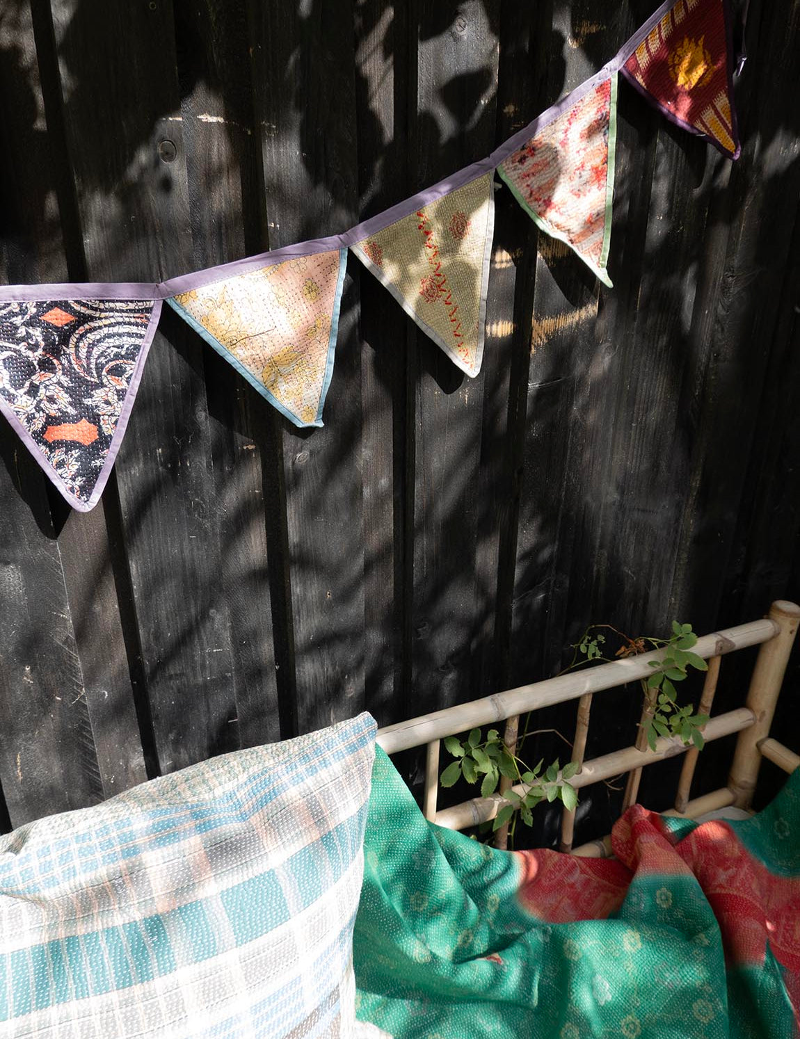 Flagline Kantha - Purple