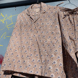 Pyjamas Blockprint - Warm Grey