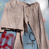 Pyjamas Blockprint - Warm Grey