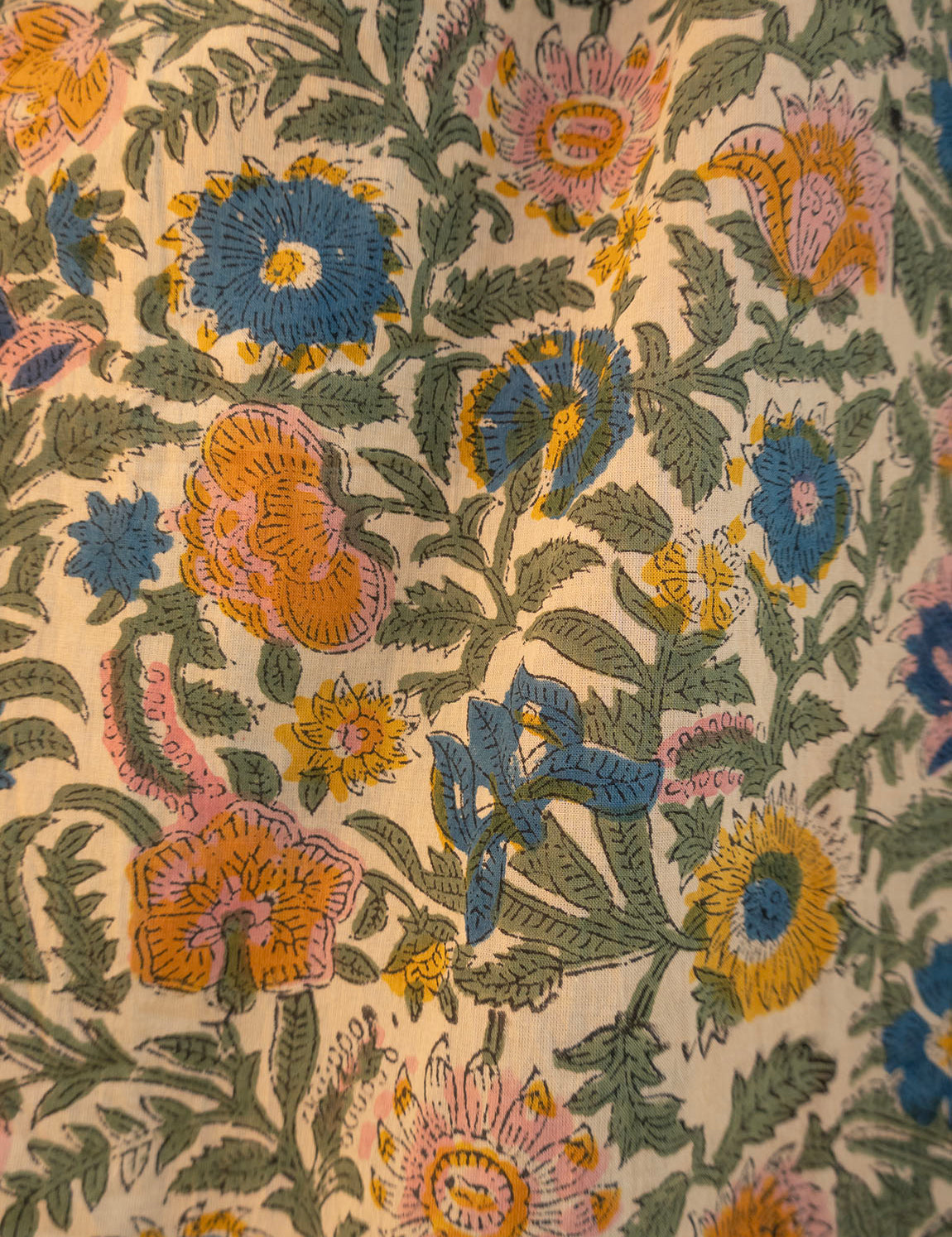 Pajamas Blockprint - Wild Garden