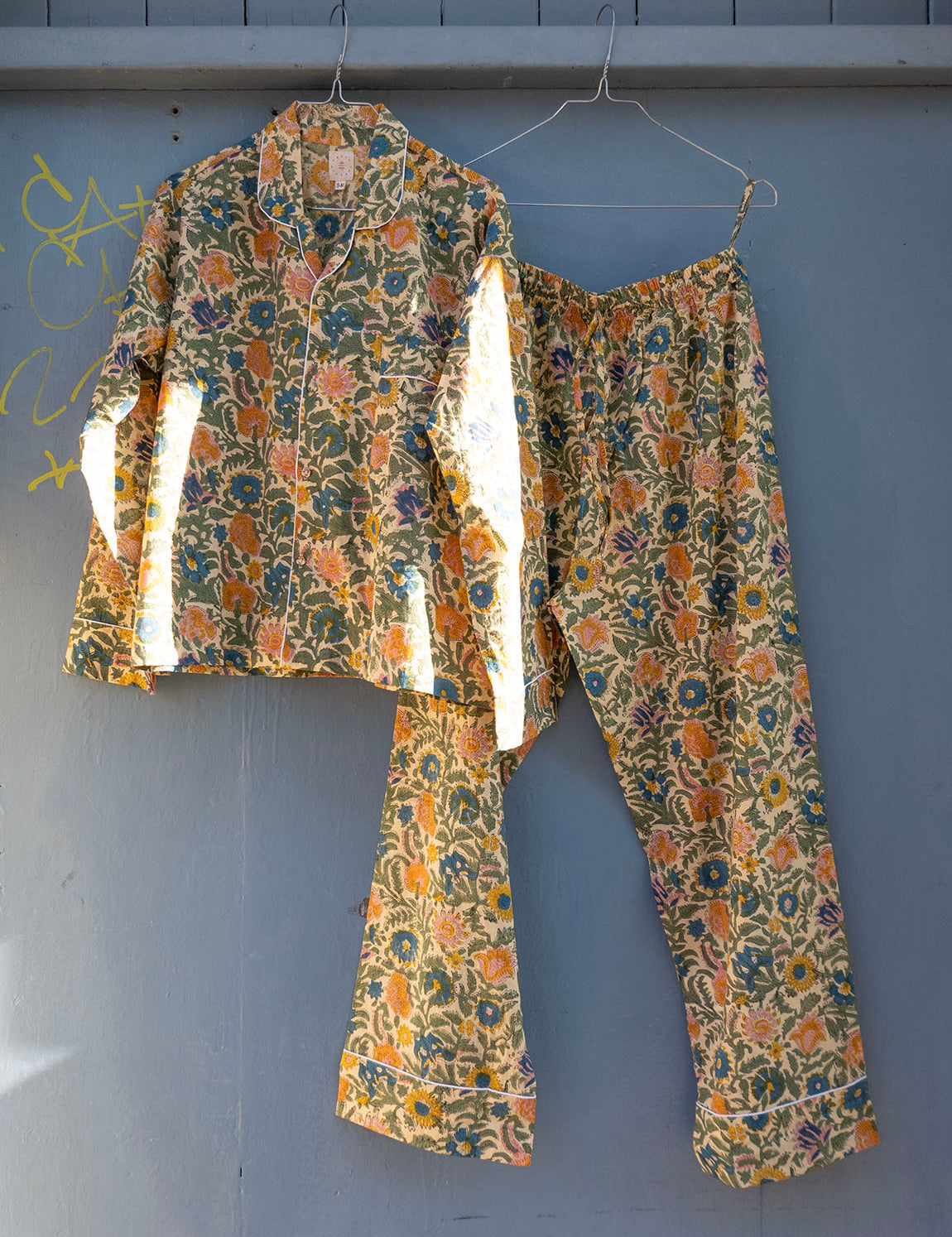 Pajamas Blockprint - Wild Garden