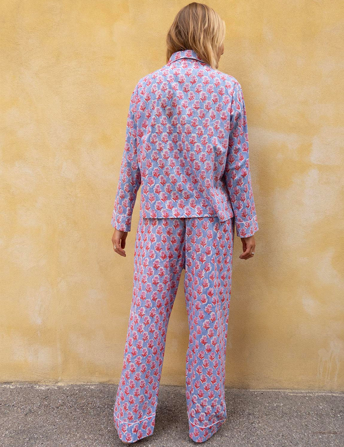 Pyjamas Blockprint - Winter Candy