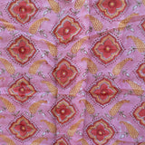 Quilted baby blanket - Yellow/Pink