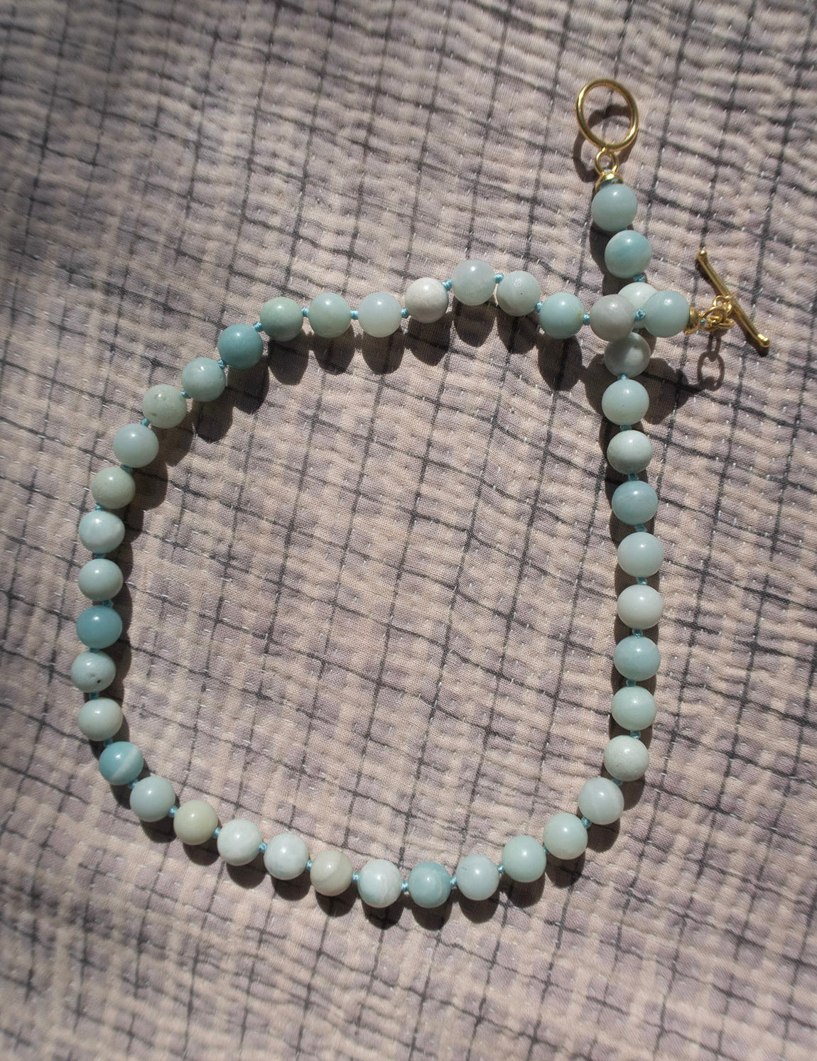 Aunties Halskæde - Amazonite