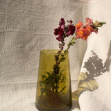 Beldi Cone Vase - Amber