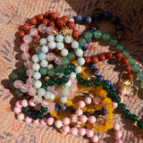 Aunties Necklace - Green Onyx