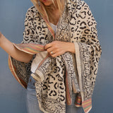 Bagru Scarf - Black Leo