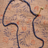 Mineral Necklace - Blue Chalcedony