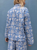 Pyjamas Blockprint - Blue Flower