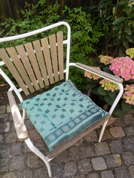 Kantha Chair Cushion - 10