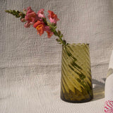 Small Beldi Vase Swirl - Amber