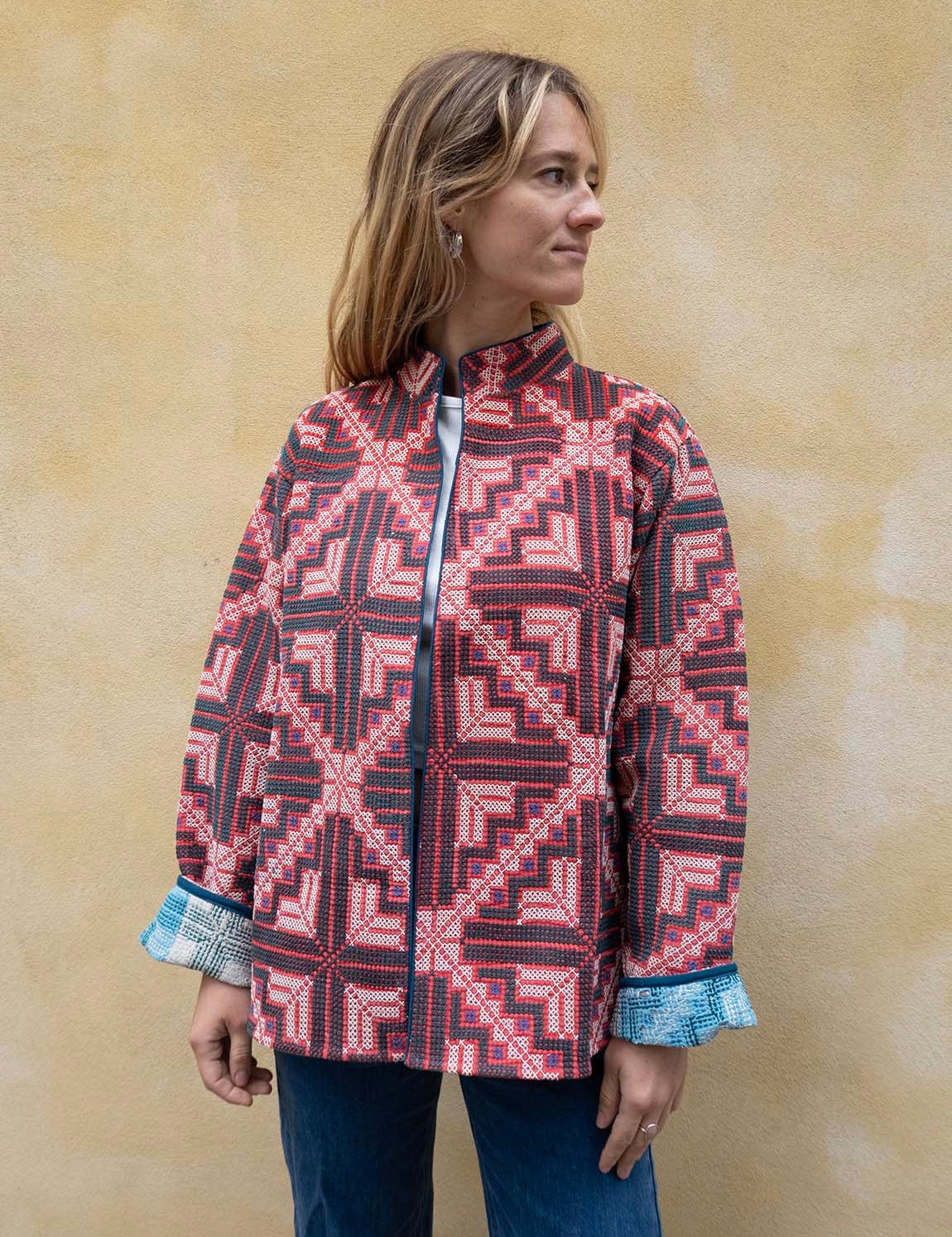 Kantha Crossstitch Jacket - 3