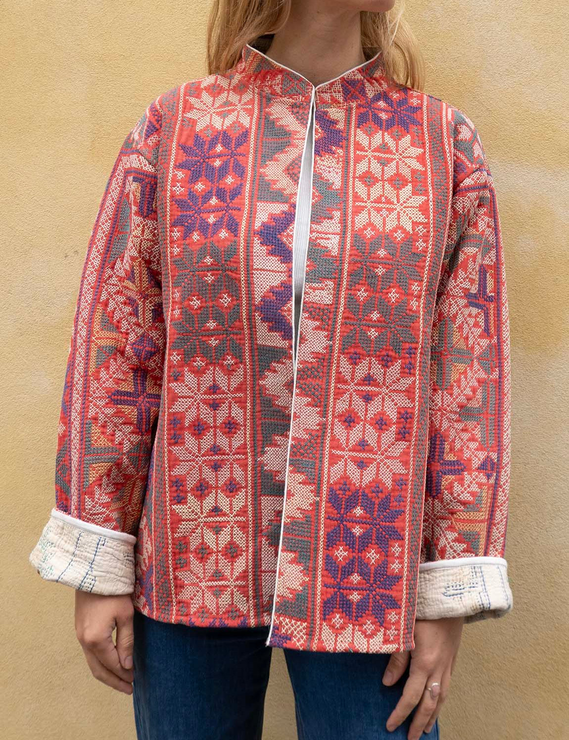 Kantha Crossstitch Jacket - 11