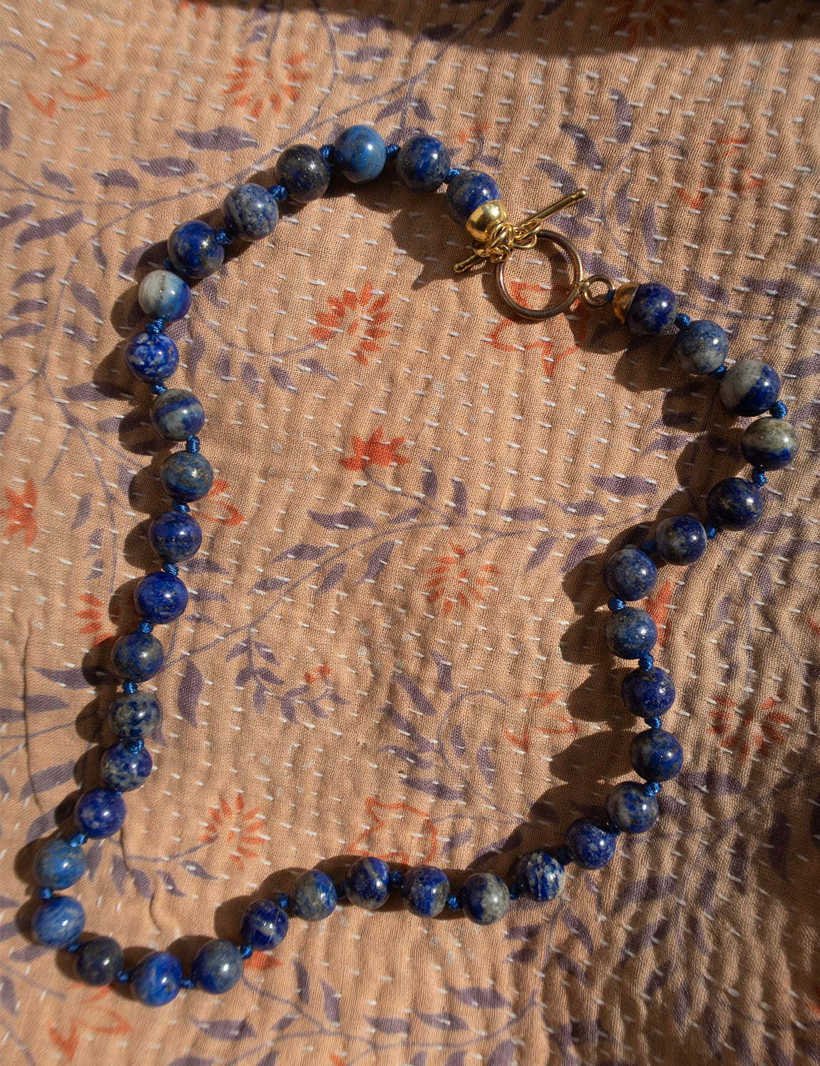 Aunties Necklace - Lapis Lazuli