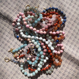Aunties Necklace - Rose Quartz
