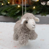 Nepali Felt Sheep - Grey