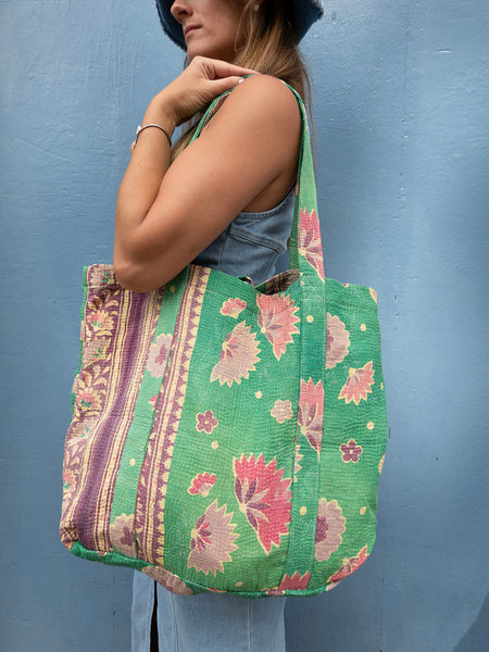 Kantha Tote - 09
