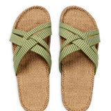 Shangies Sandal Woman #1 - Green Leaves