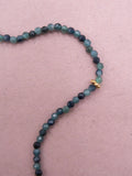 Necklace - Blue Tourmaline with Chakri