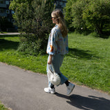 Bali Bag - White Spiral