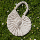 Bali Bag - White Spiral