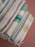 Hammam Towel - Grey Stripe