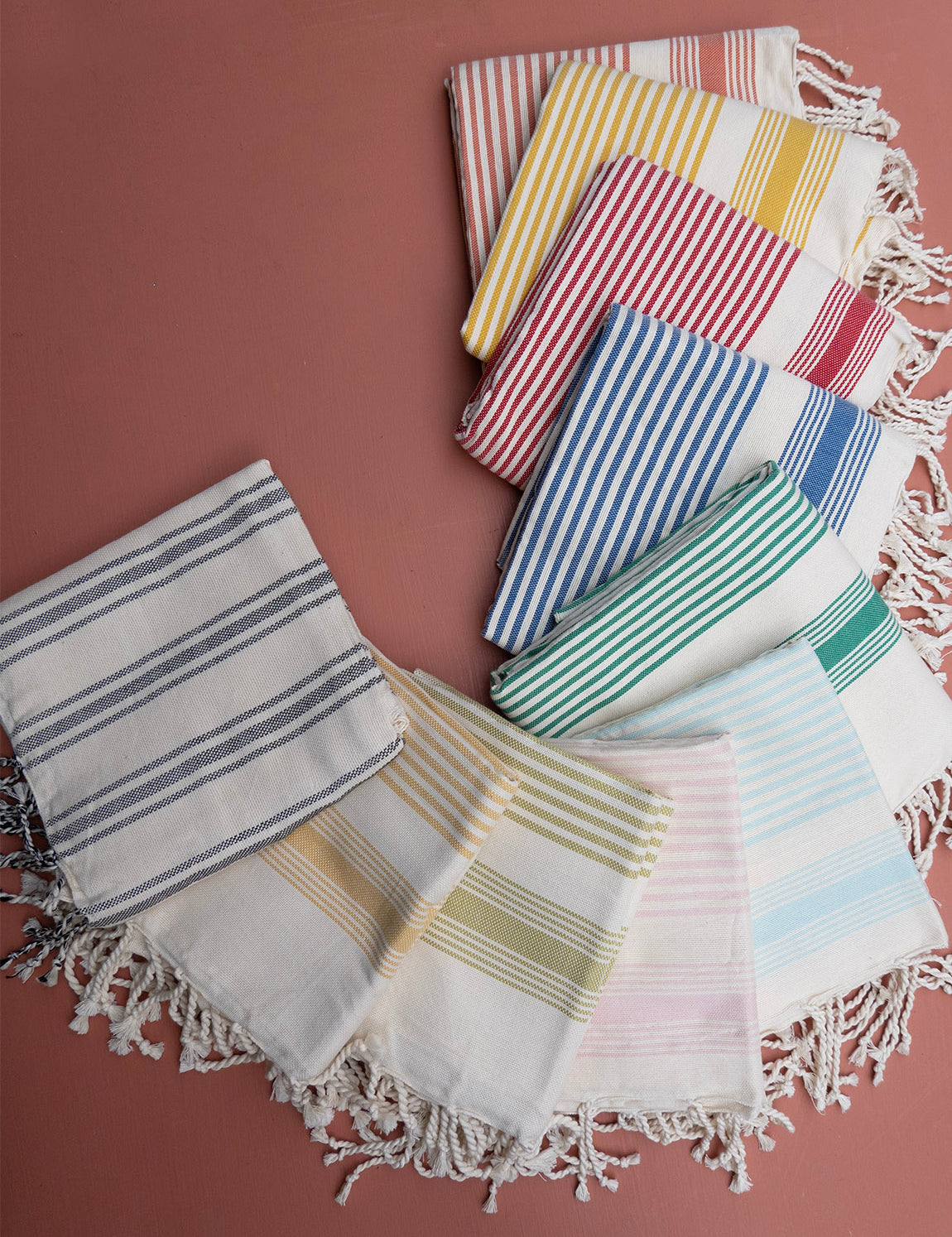 Hammam Towel - Dusty Red