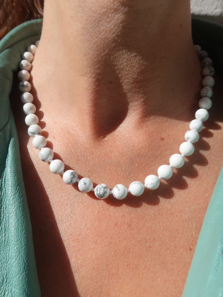 Aunties Halskæde - Howlite