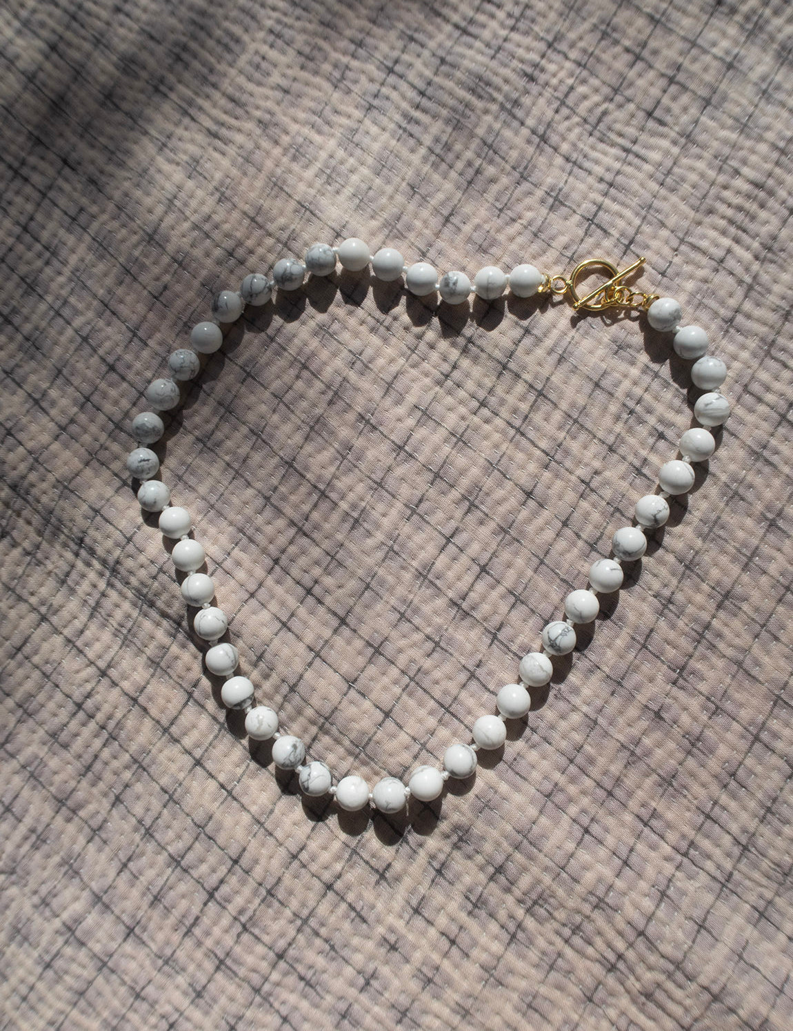 Aunties Necklace - Howlite