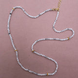 Necklace Mineral Stones - Howlite