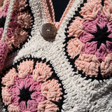 Bali Bag Shopper - White / Pink / Peach