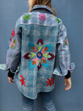 Indisk Kantha Work Jakke - 13