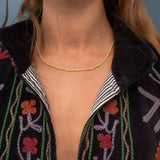 Mineral Necklace - Yellow Chalcedony