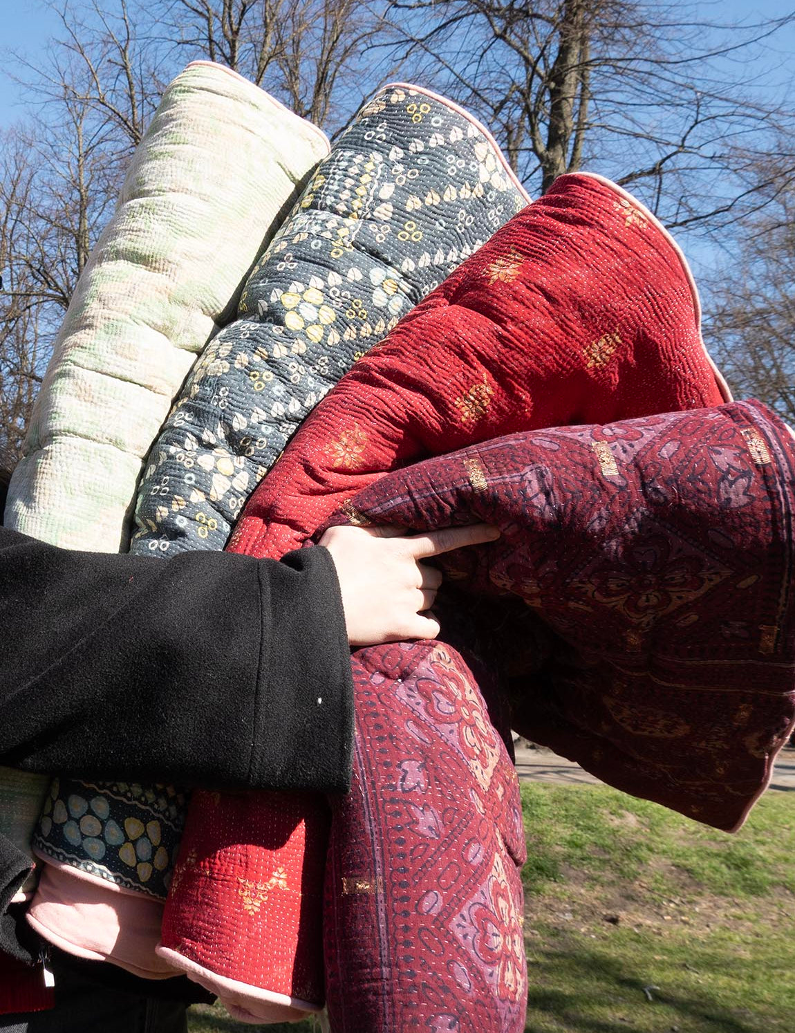 Indisk Kantha Madras - 65