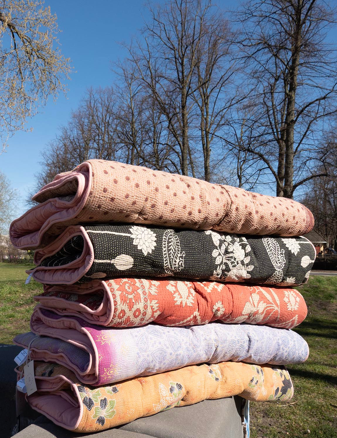 Indisk Kantha Madras - 69