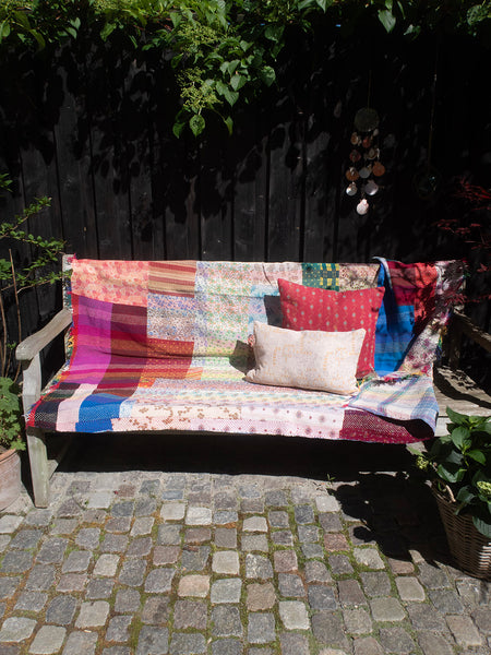 Indisk lohari kantha tæppe - 03