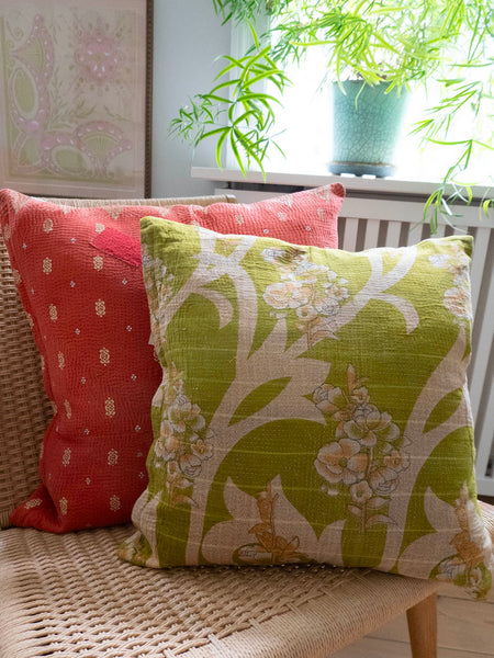 Indisk kantha pude M  - 622