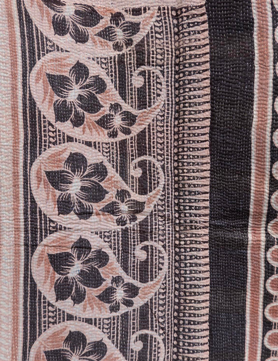 Indisk kantha sengetæppe - 875